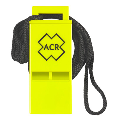 ACR WW-3 RES-Q WHISTLE WITH 18'' LANYARD