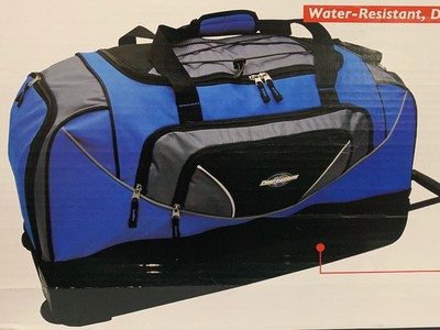 Drop Bottom Duffel Wheeled Rolling 