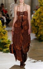 $895 Ulla Johnson Women's Josana Silk Maxi Dress Size 2