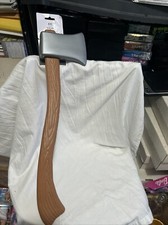 Lumberjack Woodmans Toy Fake Plastic Axe Ax Man Axemen Weapon Costume Accessory