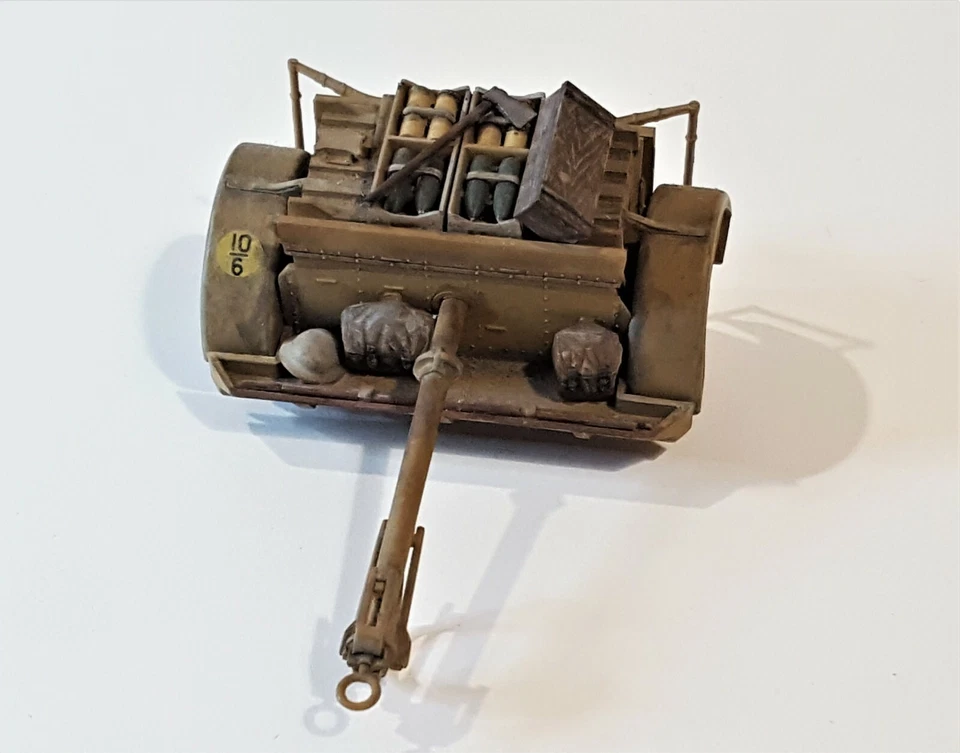 BRITISH 25 PDR FIELD GUN & QUAD GUN TRACTOR CANADIAN FORD F.G.T.- TAMIYA 1974 - Immagine 4 di 4