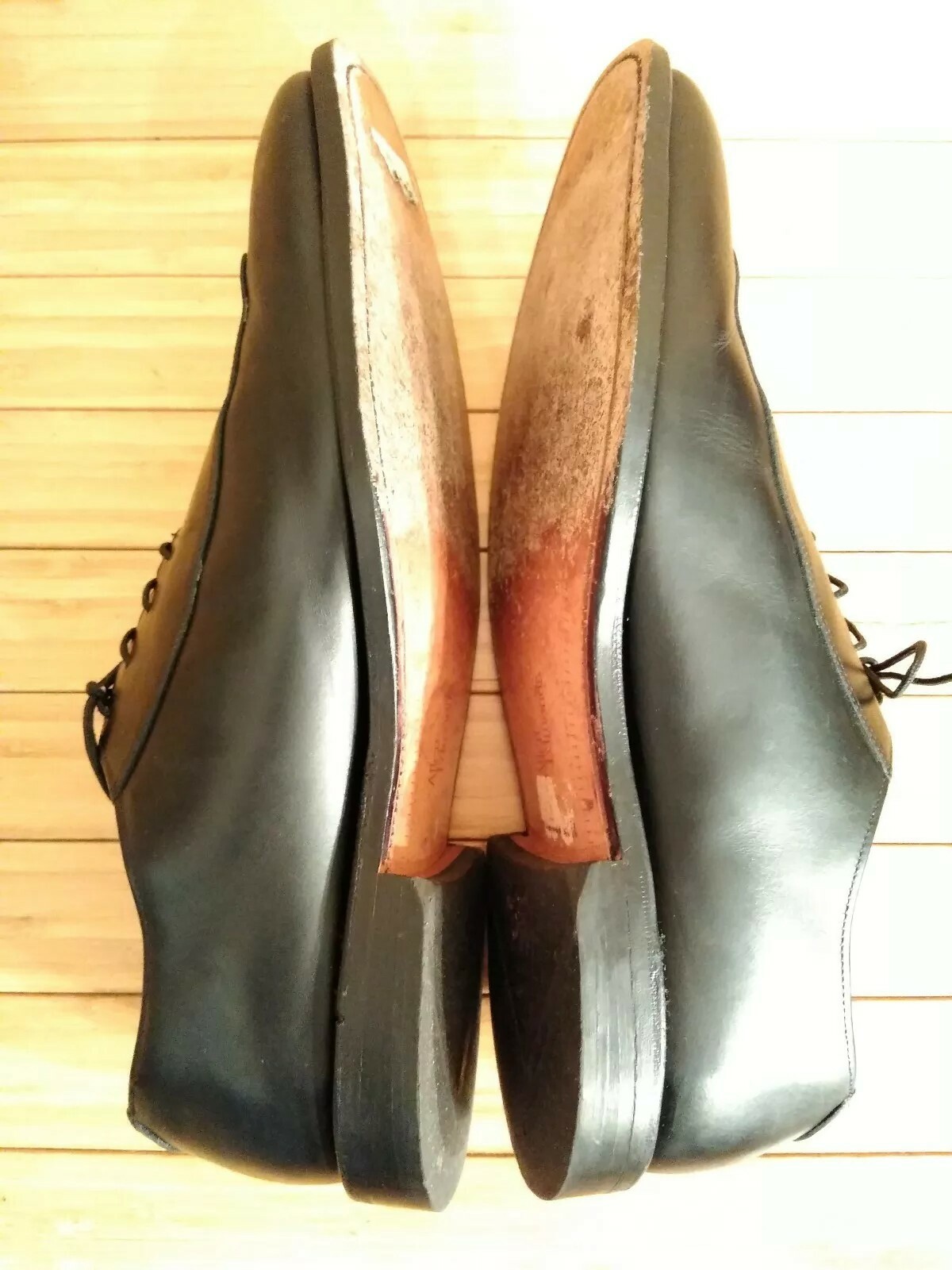 Allen Edmonds Berkeley Allen Edmonds Berkeley. Split Toe Black Leather Shoes. Men's 11.5 D ...