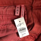 LOFT High Waist Wide Leg Crop Denim Jean in Rose Size 14 ~ NEW — photo 7