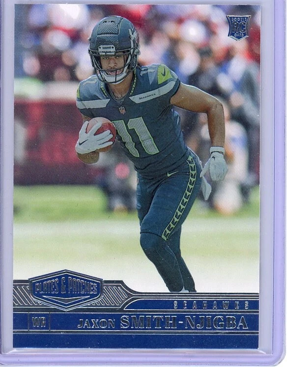 2023 Panini Plates & Patches Jaxon Smith-Njigba #165