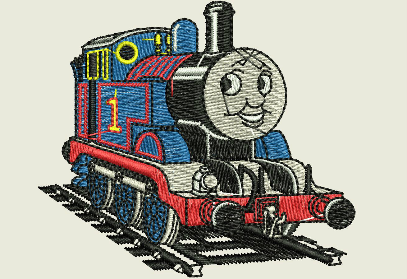 Thomas The Tank Engine Embroidery Designs - 24 Designs on CD/USB - 11  Formats | eBay