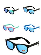 Kids Polarised Flexible Boys Girls Glasses Age 3-10 Children Sunglasses
