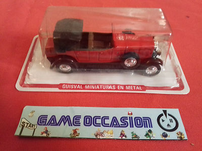 GUISVAL TACOT HISPANO SUIZA 1926 RED CAR METAL EB SEALED BOX CAR 1/43