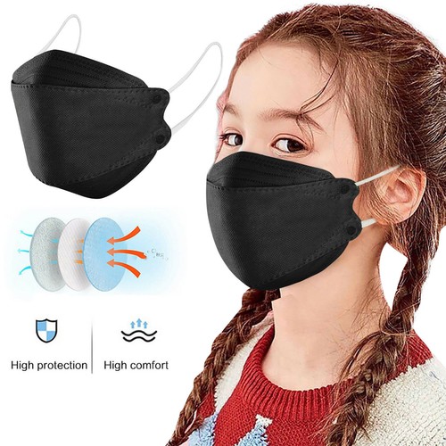 50x KF94 Kids Face Mask 3D Fish Type 4-Layer Masks Navidad Covering Mouth - Picture 54 of 94