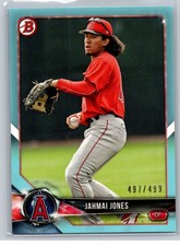 2018 Bowman #BP144 Jahmai Jones Prospects Sky Blue