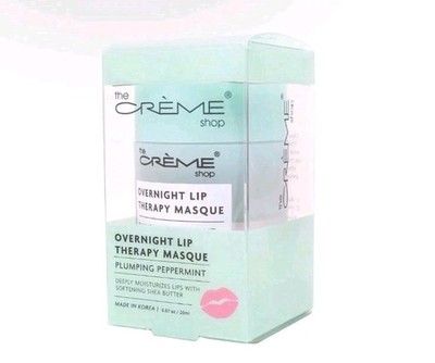 The Creme Shop Overnight Lip Therapy Masque - Plumping Peppermint