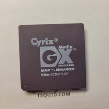 Cyrix MediaGX GXm-233GP Processor MMX-Enhance...