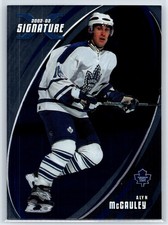 2002-03 Be a Player Signature Series Alyn McCauley Toronto Maple Leafs #036