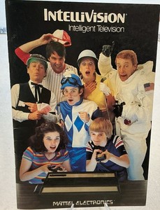 Intellivision Games Catalog - Vintage 1982 Booklet for  Mattel Electronics
