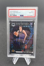 2024-25 Panini Mosaic City Edition Dalton Knecht #271 Genesis Mosaic PSA 10