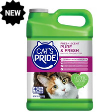 Cat's Pride Premium Lightweight Clumping Litter: Pure  Fresh, 10 Pounds