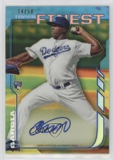 2014 Topps Finest Rookie Gold Refractor 14/50 Onelki Garcia #RA-OG Auto 4y4