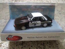 California Highway Patrol White Rose 1991 Mustang Fox Body Sealed Diecast