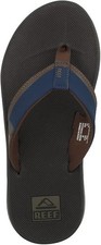 Reef Fanning Low - Navy/Brown - Mens Size 12