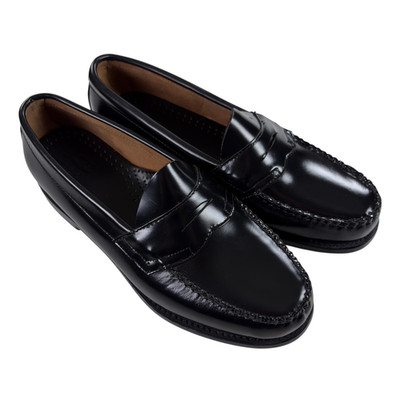 G.H. Bass Co Weejuns Logan Penny Loafers Mens Size 9.5 EEE Black Leather