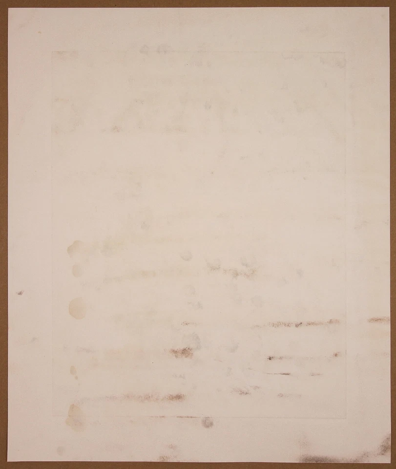 Thämer, Otto (1892-1975) signierte Radierung IM GRIMM - Bild 3 von 3