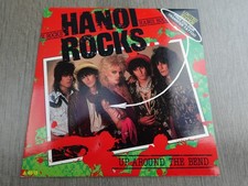 Hanoi Rocks UP AROUND THE BEND 1984 UK GLAM 7" P/S WITH TATTOO PLAYS MINT HEAR