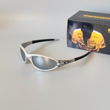 Oakley Straight Jacket 99 Muzm OO9505 Silver Frames/Silver Lenses