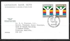 Canada 1983 - #981/982 University Games Combo FDC - Canadian Bank Note Cachet