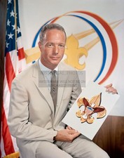 SCOTT CARPENTER NASA ASTRONAUT BOY SCOUT EMBLEM 1962 11X14 PHOTO