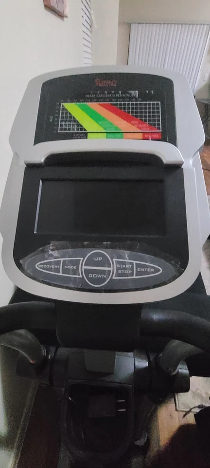 Sunny Health & Fitness Magnetic Elliptical Cross Trainer Machine (SF-E3912) - Image 4 of 4