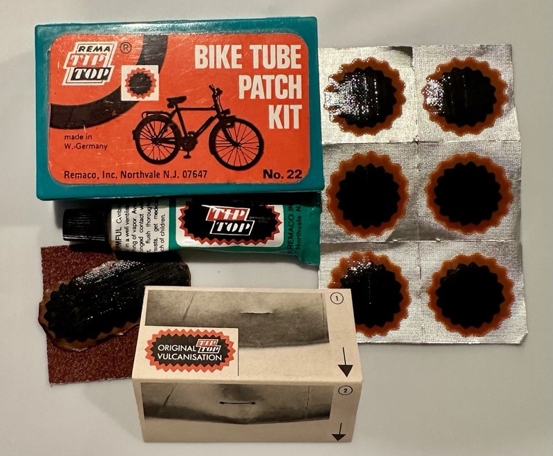 Vintage Rema Tip Top Bike Tube Repair Bicycle Tire Patch Kit No. 22 W. Germany