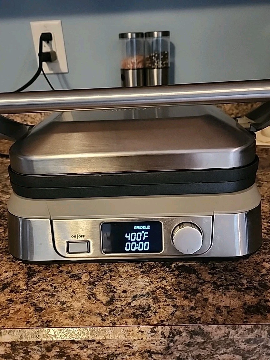 Cuisinart GR-5B Electric Griddler Five 5-In-1 Griddle Grill Panini LCD Display
Opens in a new window