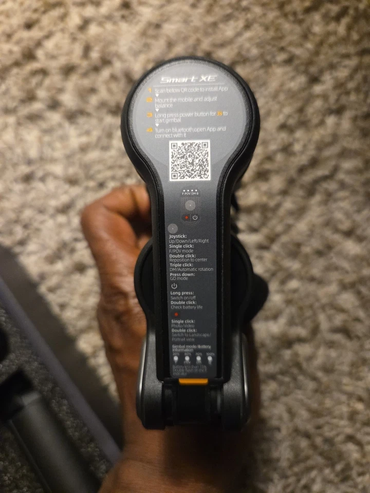 AOCHUAN Smart X Pro 3-Axis Smartphone Gimbal Stabilizer for iPhone and Samsung - Image 3 of 4