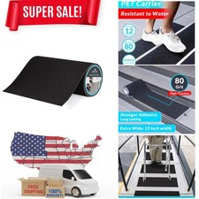 12" Anti Slip Tape, Black Non Slip Ramp for Outdoor 12Inch x 30FT Non Skid Tape,