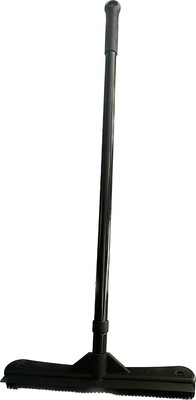 Pet Hair Remover Carpet Rake - Rubber Broom for Removal Tool Black 