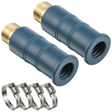 2 Pack Universal Faucet Hose Adapter, Thickened Sink Attachment for Tap, Flex...