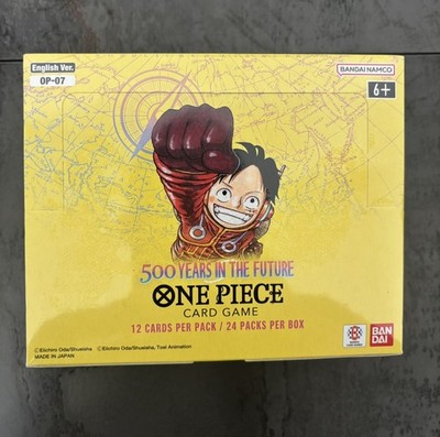 One Piece TCG OP07 OP-07 OP7 Booster Box 500 YEARS IN THE FUTURE - ENG ENGLISH