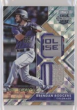 2018 Elite Extra Edition Dual Materials Holo Silver 1/1 Brendan Rodgers hg6
