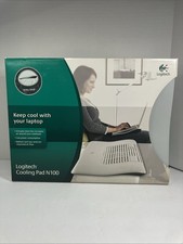 Logitech Cooling Pad N100 USB Power - Quiet Fan - Low Power Consumption - Laptop