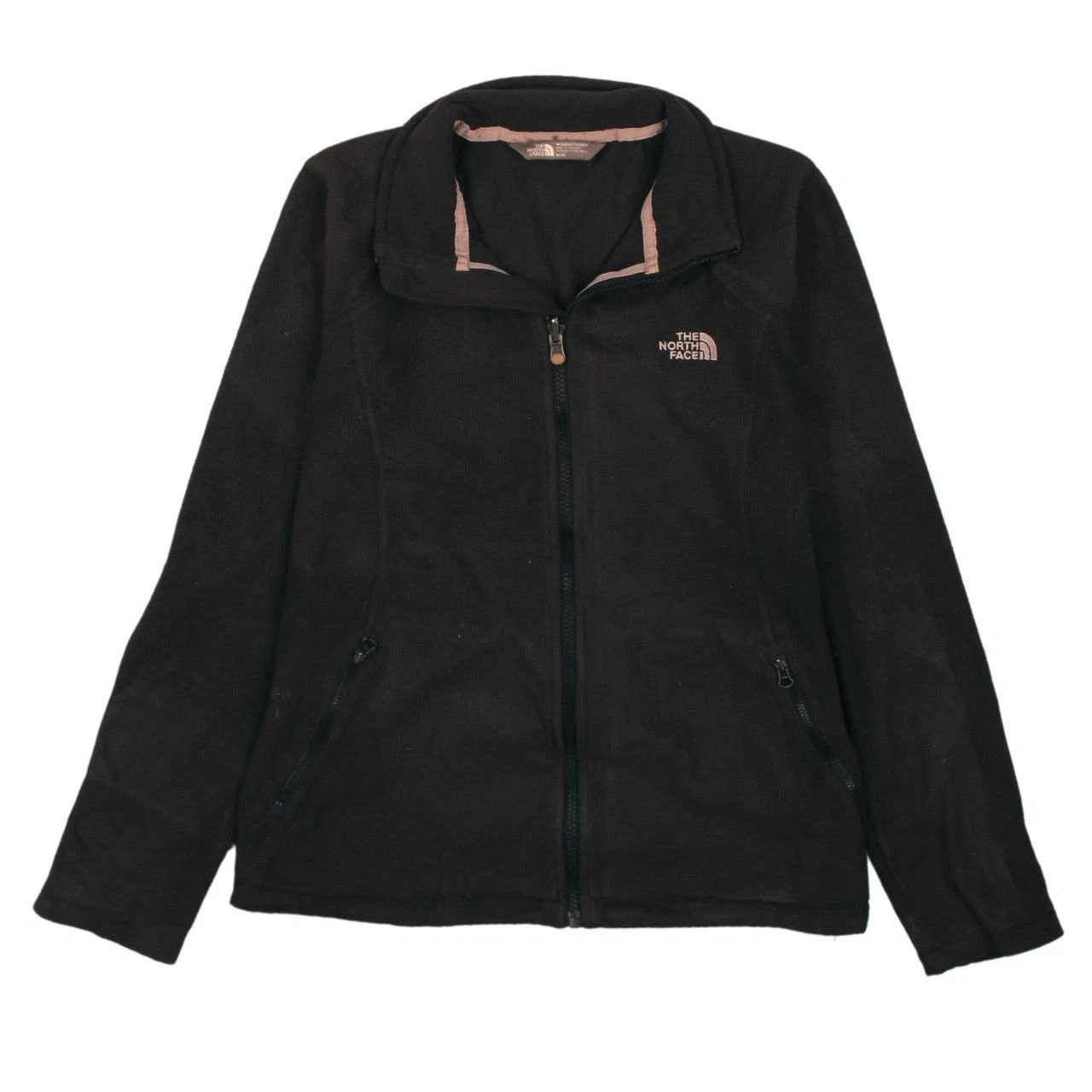 The North Face Unisex Black M Fleece Full Zip Jacket