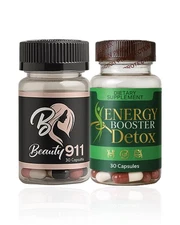 Beauty 911 and Energy Booster Detox combo fit pack