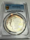 1882-S Morgan Silver Dollar PCGS MS64 Gorgeous Coin W/Splash of Tone FB1 Video!!