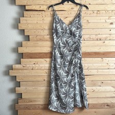 Urban Outfitters Black & Cream Abstract Spaghetti Strap sexy Dress Petite size S