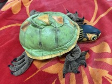 Tortuga de Peluche Jumbo Tortuga Marina Peluche Animal Verde, Envejecido, Usado D2