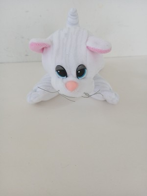 Vintage Pound Purries Tonka Plush Small Kitten Cat Stuffed Animal White Doll 