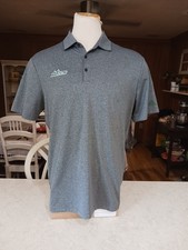 USF South Florida Bulls NCAA Stitched Adult Large Adidas Dry Fit Polo Golf Shirt