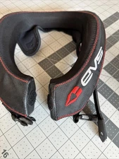 R3 Race Collar Black Youth Adult 18in Neck  EVS 112053-0110