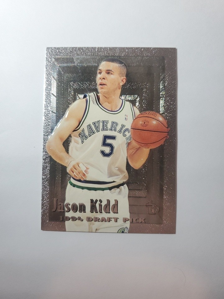 1994-95 Topps Embossed 102 Jason Kidd Rookie RC Dallas Mavericks