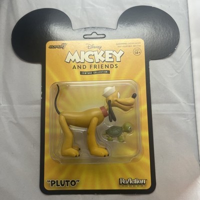 Super 7 ReAction Figure PLUTO Disney Mickey Vintage Collection NEW