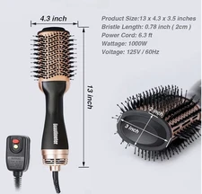 Beautimeter Rotating Hot Air Brush 1000W NEW