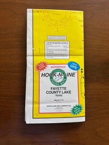 Fayette County Lake Hook-N-Line Fishing Map